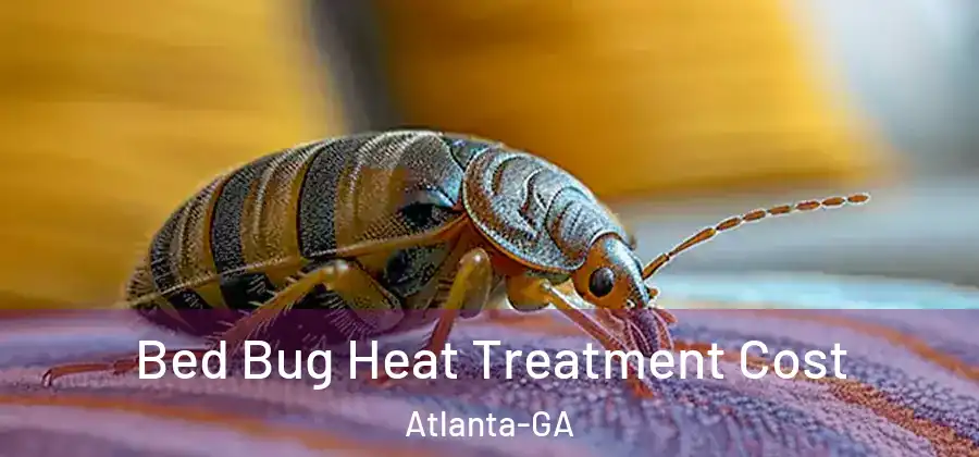  Bed Bug Heat Treatment Cost Atlanta-GA
