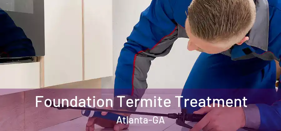 Foundation Termite Treatment Atlanta-GA