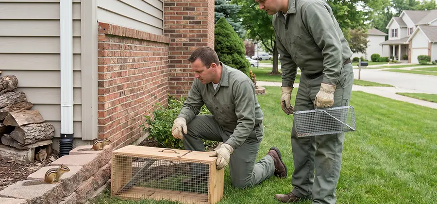 Remove Chipmunks From Yard in Atlanta
