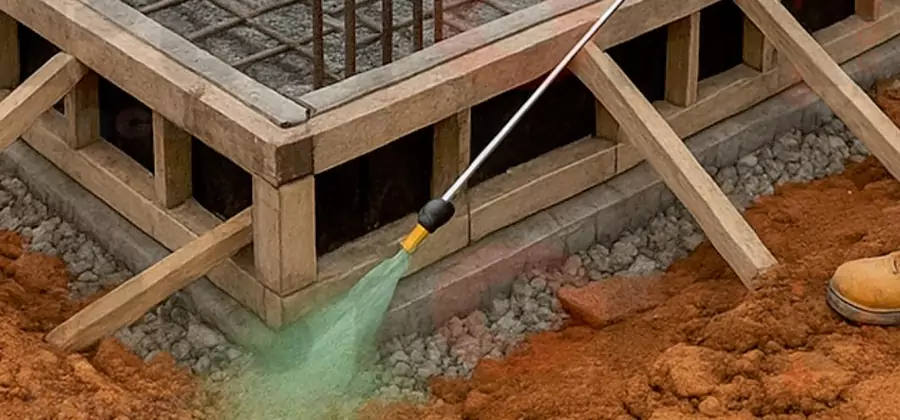 Foundation Slab Termite Treatment in Atlanta