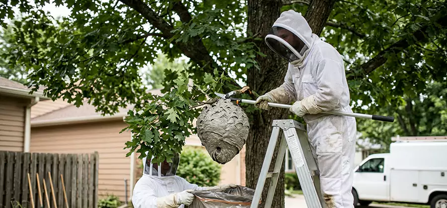 Wasp Nest in Tree Removal Atlanta