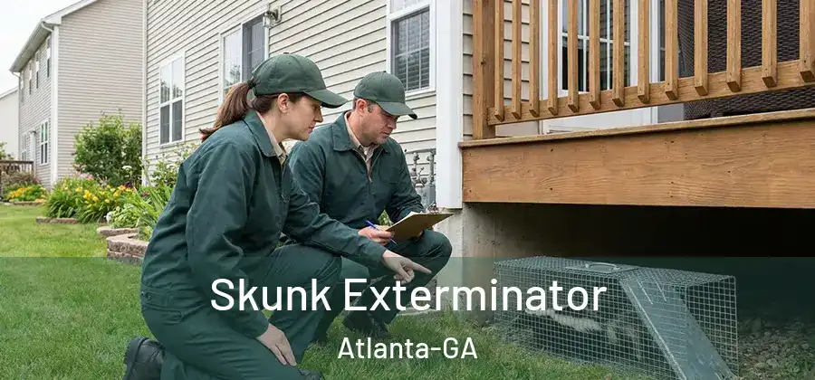  Skunk Exterminator Atlanta-GA