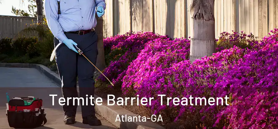  Termite Barrier Treatment Atlanta-GA